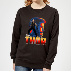 Sudadera Marvel Vengadores Thor - Mujer - Negro