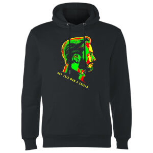 Avengers Get This Man A Shield Hoodie - Black