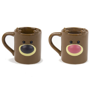 Heat Changing Reindeer Mug