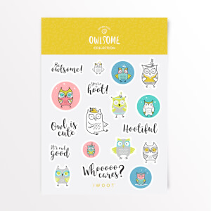 Owlsome Sticker Pack