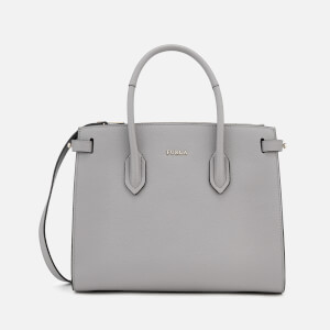 Furla Women's Pin Small Tote Bag - Grey