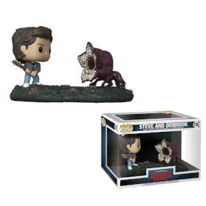 Stranger Things Steve vs Demodog Pop! Movie Moment