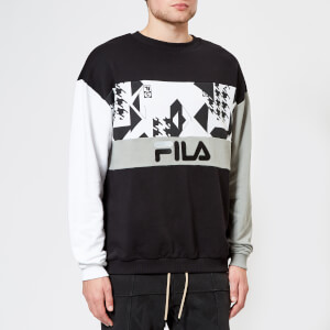 FILA X Liam Hodges Men's Crew Neck Sweatshirt - Black/White
