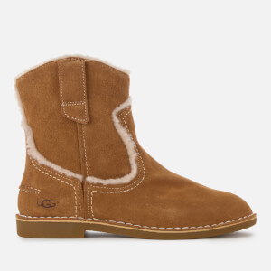 UGG Women's Catica Suede Flat Boots - Chestnut