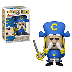 Quaker Oats Cap'n Crunch with Sword Pop! Vinyl Figure
