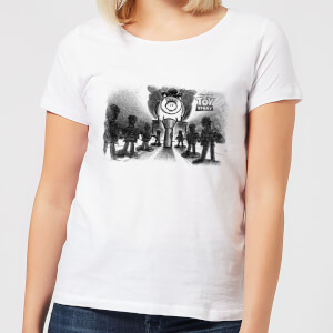 Toy Story Evil Dr Pork Chop Speech Damen T-Shirt - Weiß