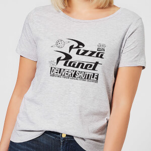 Toy Story Pizza Planet Logo Women's T-Shirt - Grey