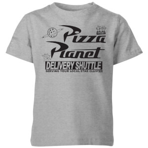 T-Shirt Enfant Logo Pizza Planet Toy Story - Gris