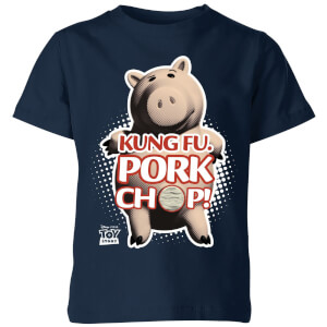 Toy Story Kung Fu Pork Chop Kids' T-Shirt - Navy