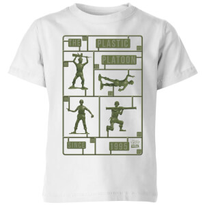 T-Shirt Enfant Soldats en Plastique Toy Story - Blanc