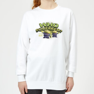 Toy Story Who Squeaked Women's Sweatshirt - White