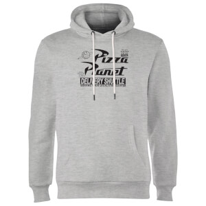 Sweat à Capuche Homme Logo Pizza Planet Toy Story - Gris