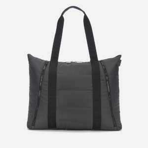 Women's Quilted Tote Bag - Gunmetal