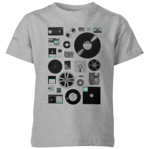 Florent Bodart Data Kids' T-Shirt - Grey