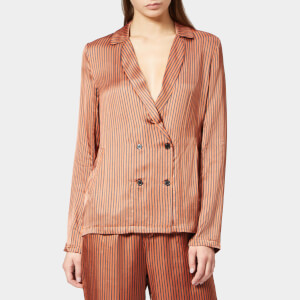 Gestuz Women's Veronica Shirt - Ginger Stripe