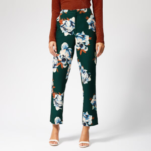 Gestuz Women's Fala Pants - Deep Pine Flower