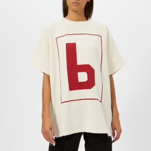 MM6 Maison Margiela Women's Waffle Sweatshirt - Off White