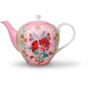 Pip Studio Rose Teapot - Pink