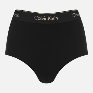 Calvin Klein Women's High Waist Hipster Knickers - Black