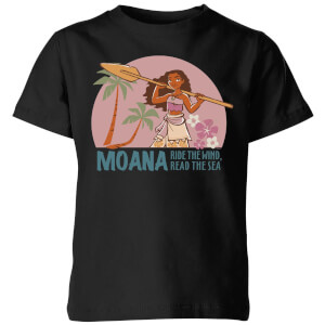 T-Shirt Enfant Read The Sea Vaiana, la Légende du bout du monde Disney - Noir