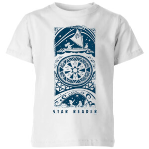 Moana Star Reader Kinder T-shirt - Wit