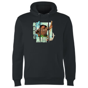 Sweat à Capuche Homme Maui Vaiana, la Légende du bout du monde Disney - Noir