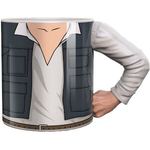Meta Merch Star Wars Han Solo Tasse mit Henkel in Armform