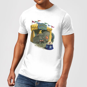 Dumbo Circus Men's T-Shirt - White