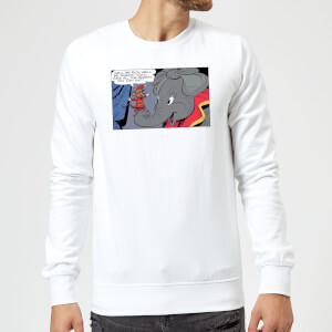 Sweat Homme Rich And Famous Dumbo Disney - Blanc