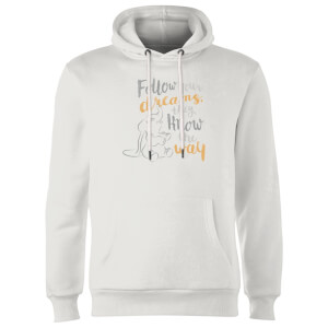 Dumbo Follow Your Dreams Hoodie - White