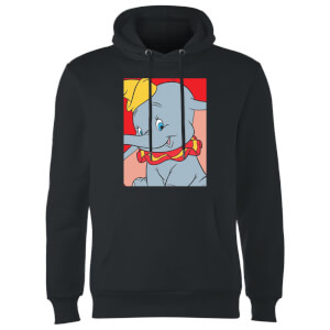 Dumbo Portrait Hoodie - Black