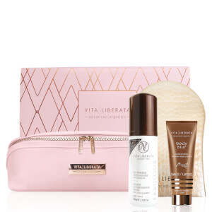 Vita Liberata Fabulous Dark Mousse Set - Pink Bag