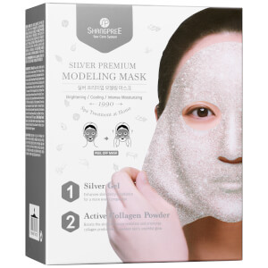 picture of SHANGPREE Silver Premium Modeling Mask with Bowl and Spatula