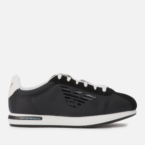 Emporio Armani Women's Biga Runner Style Trainers - Black/White