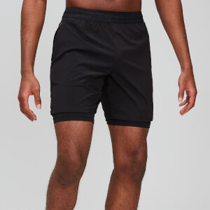 MP Essentials Training 7 Inch Shorts - Black