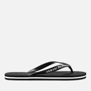 Armani Exchange Men's Flip Flops - Black