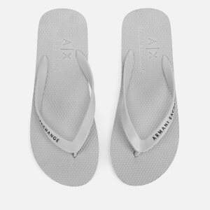 Armani Exchange Men's Flip Flops - Alloy