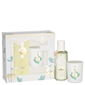 Roger&Gallet Extrait de Cologne Verveine Utopie cofanetto con candela