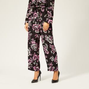 McQ Alexander McQueen Women's Piping Pintuck Track Trousers - Black
