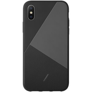Native Union Clic Marquetry iPhone Xs Case - Black