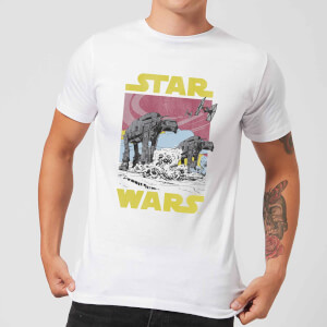 Star Wars ATAT Men's T-Shirt - White