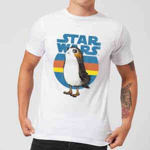 T-Shirt Homme Porg Star Wars - Blanc