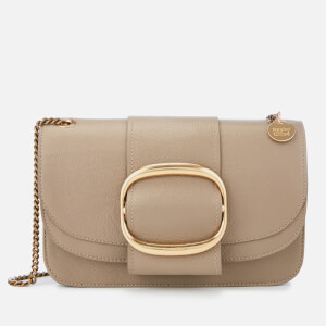 See By Chloé Women's Large Hopper Cross Body Bag - Motty Grey