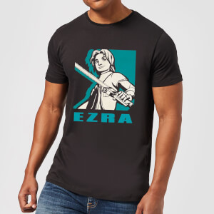 T-Shirt Homme Ezra Star Wars Rebels - Noir