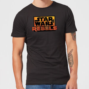 Star Wars Rebels Logo Men's T-Shirt - Black