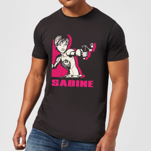 Star Wars Rebels Sabine Men's T-Shirt - Black