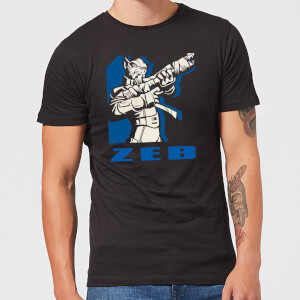 Star Wars Rebels Zeb Men's T-Shirt - Black