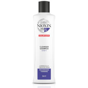 NIOXIN 3-Part System 6 Cleanser Shampoo for Chemically Treated Hair with Progressed Thinning -shampoo 300ml