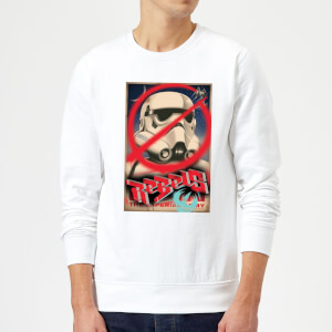 Sweat Homme Poster Star Wars Rebels - Blanc