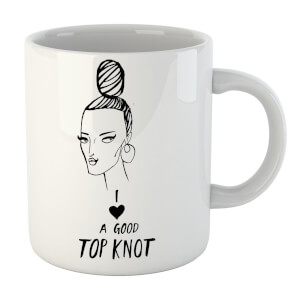 Rock On Ruby I Love A Good Top Knot Mug